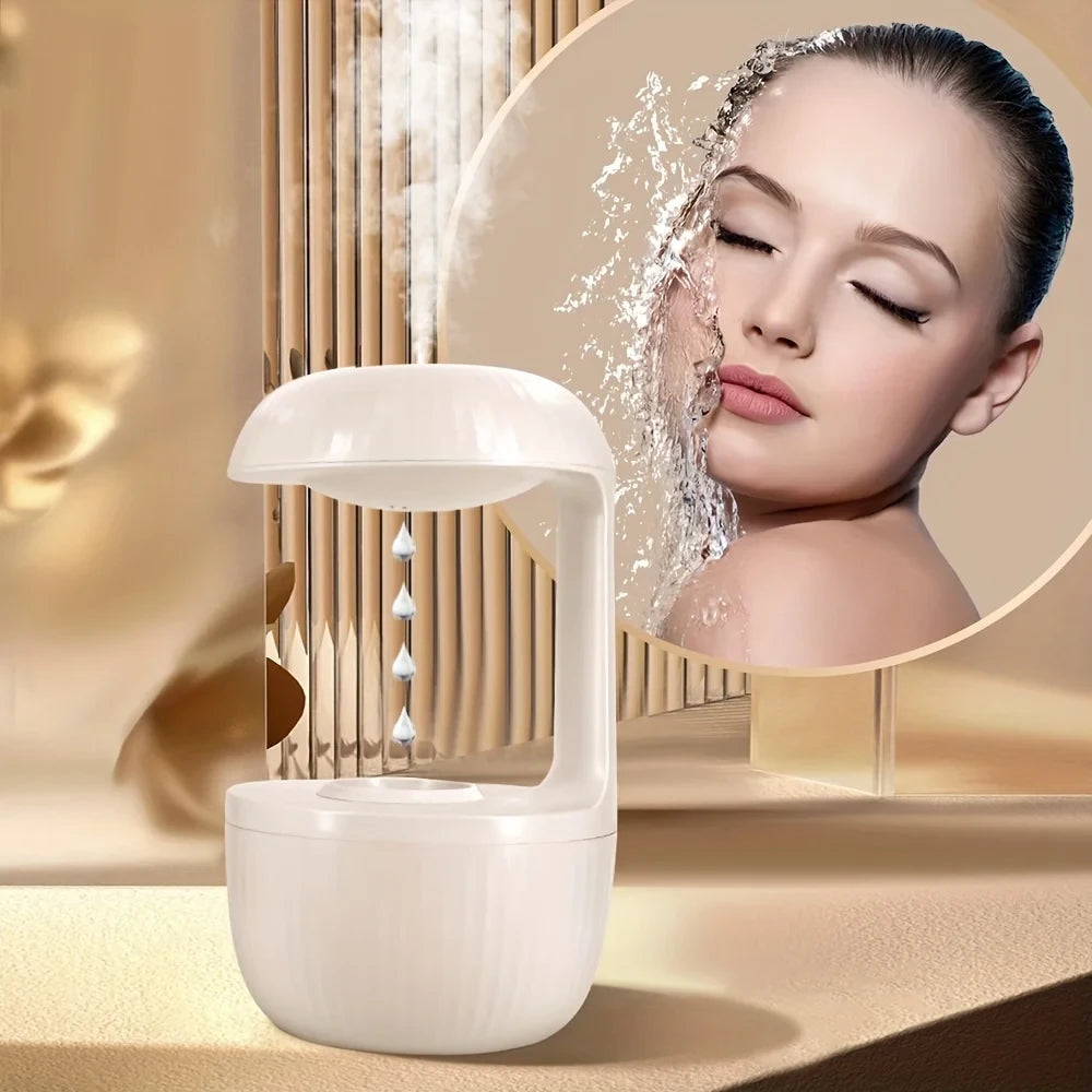 Anti-gravity Air Humidifier Mute Countercurrent Humidifier Levitating Water Drops Cool Mist Maker Fogger Relieve Fatigue